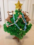 全港兒童黏土立體聖誕樹創作大賽-綠色聖誕